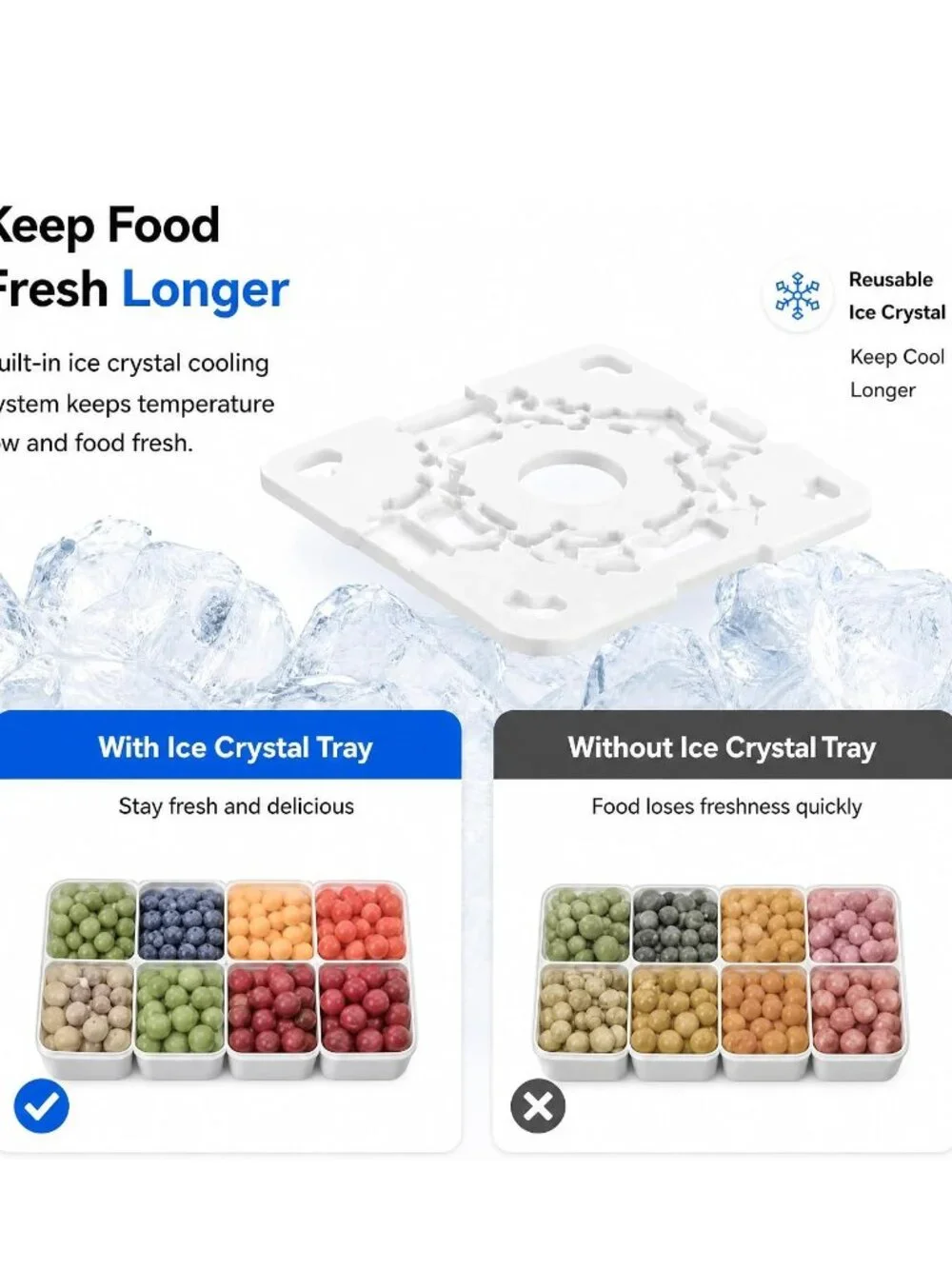 Chilled Snacklebox with Ice Pack